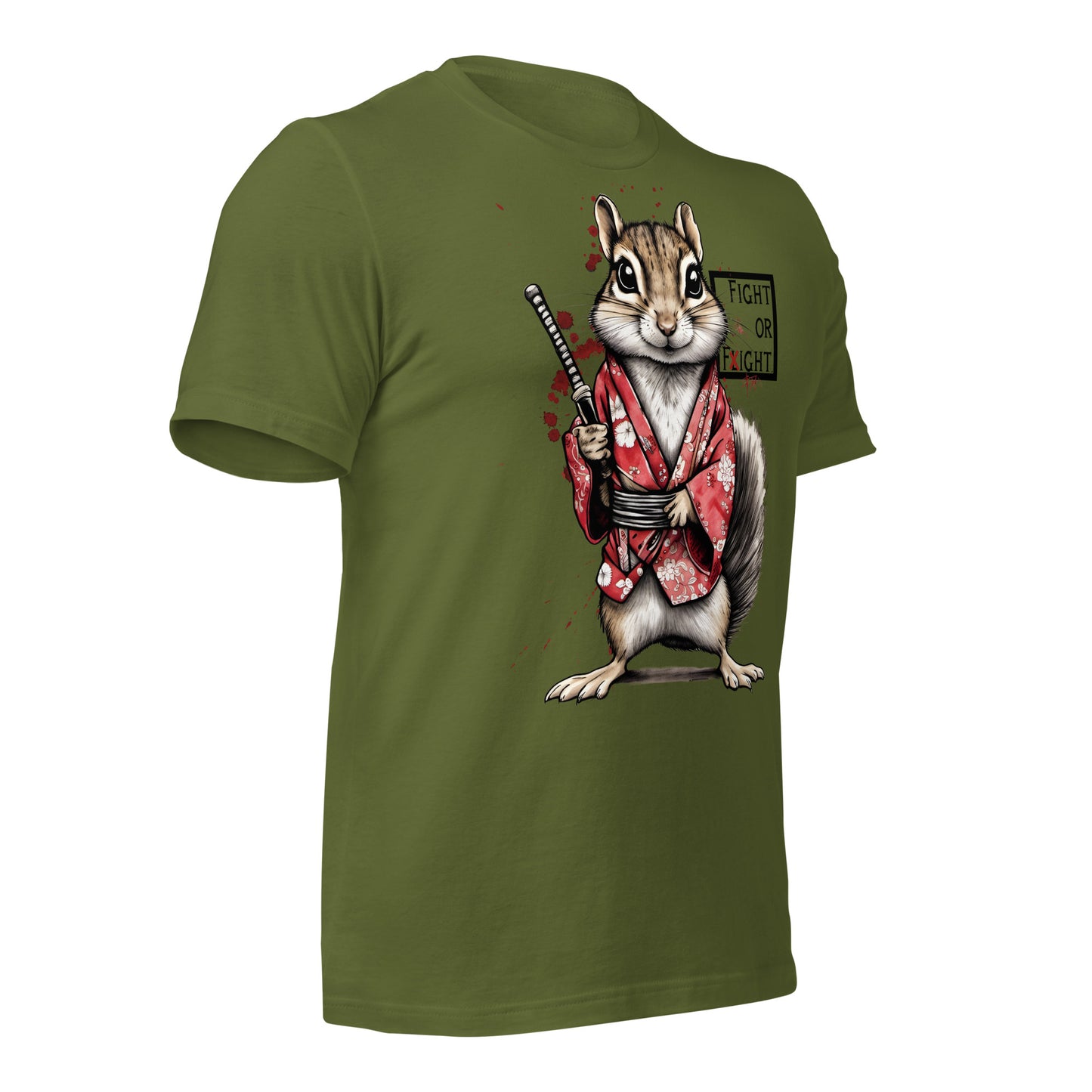 Stabby McSquirrel Unisex t-shirt