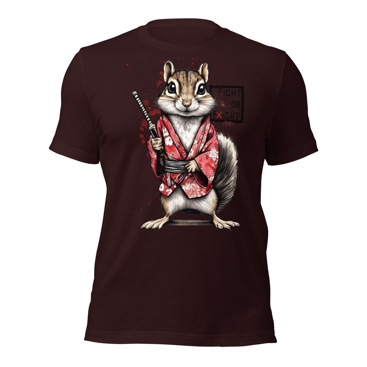 Stabby McSquirrel Unisex t-shirt