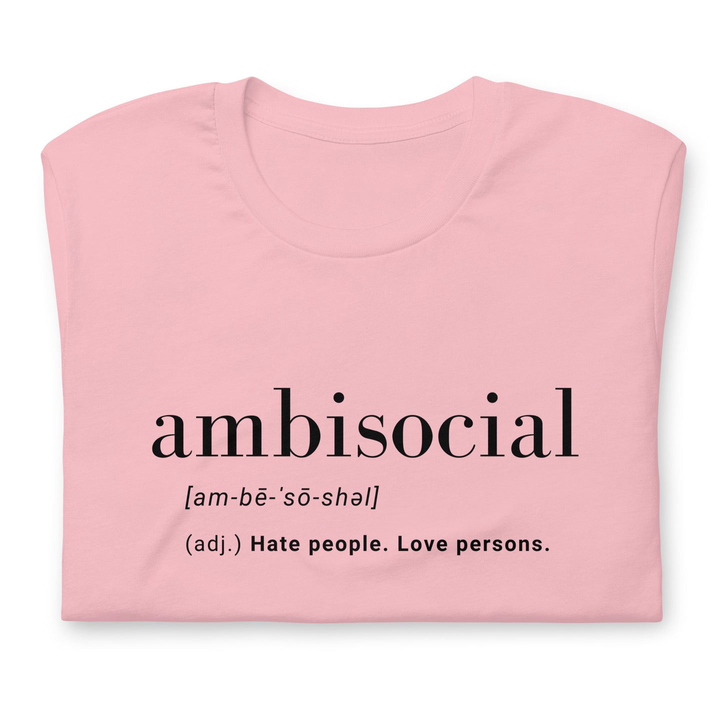 Ambisocial Unisex t-shirt
