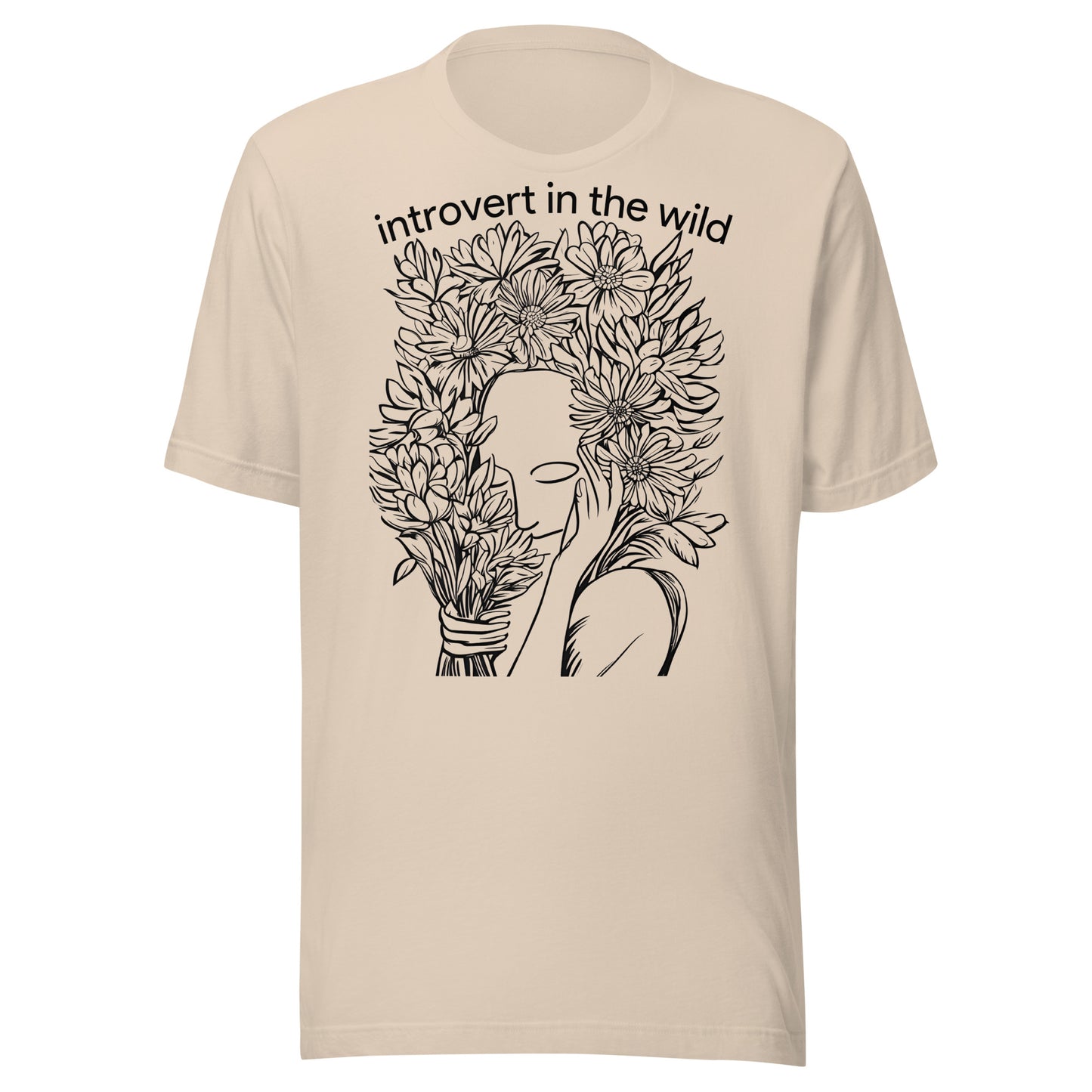 Introvert in the Wild Unisex t-shirt