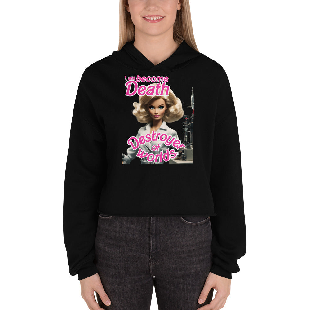 Destroyer of Worlds Crop Hoodie