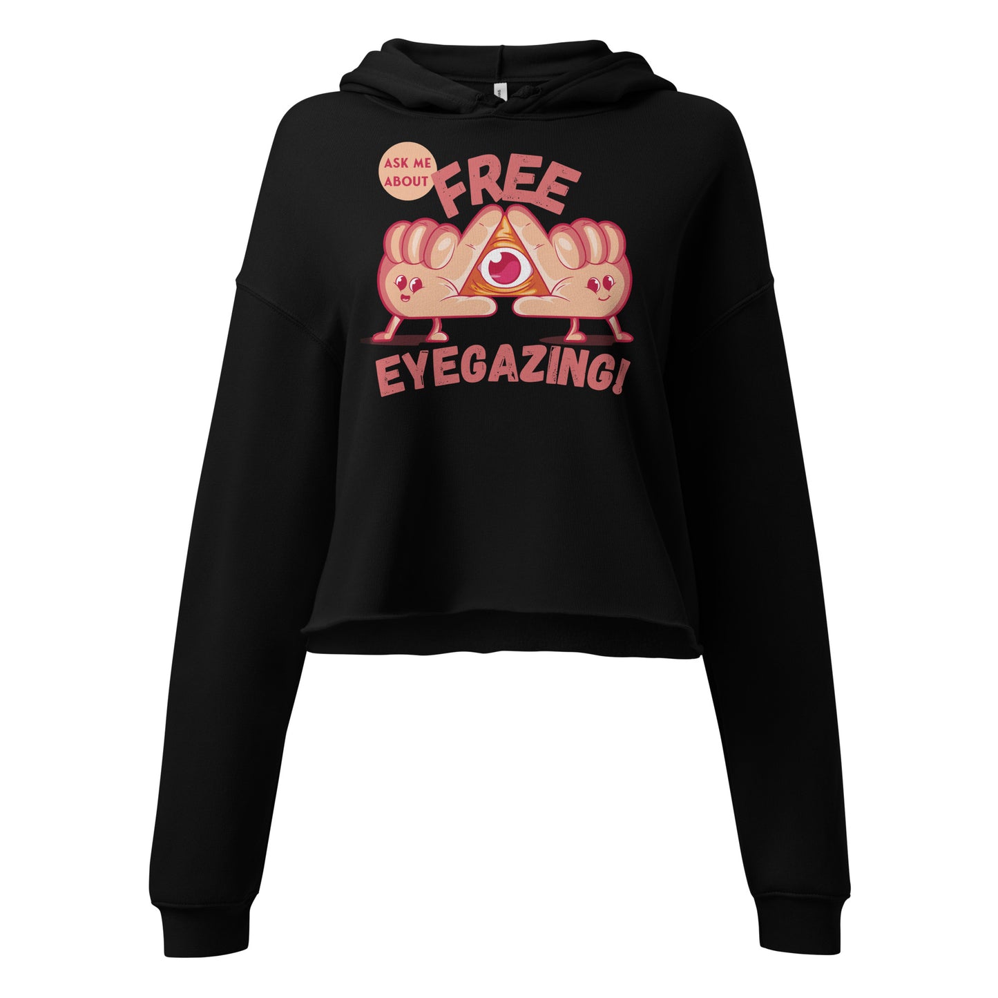 Free Eyegazing Crop Hoodie
