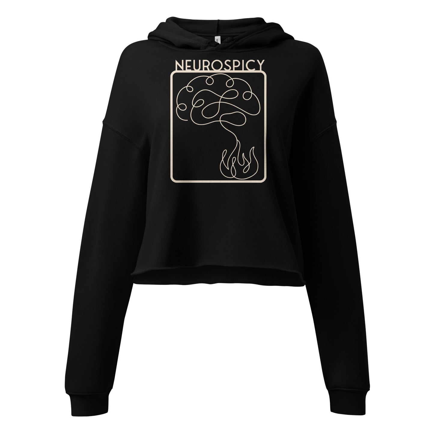 Neurospicy Crop Hoodie