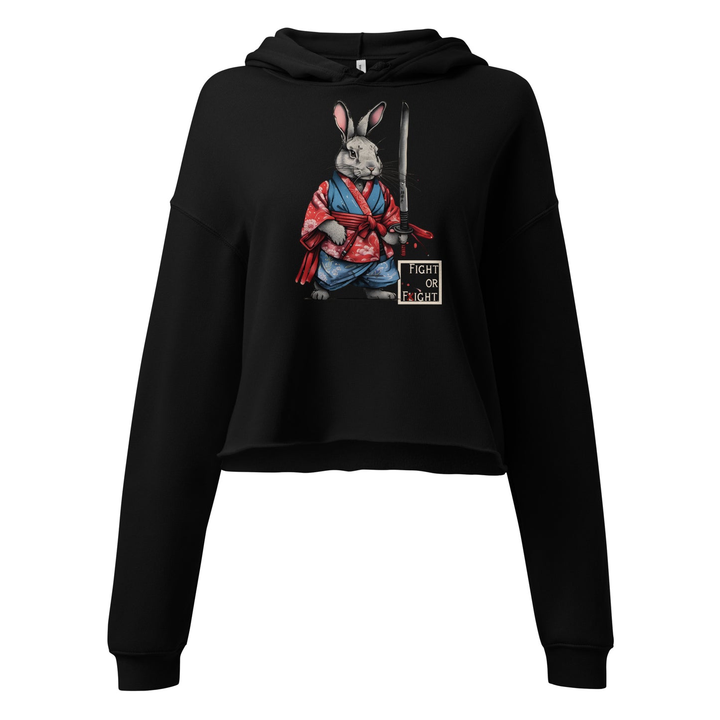 Usagi Kenshin Crop Hoodie