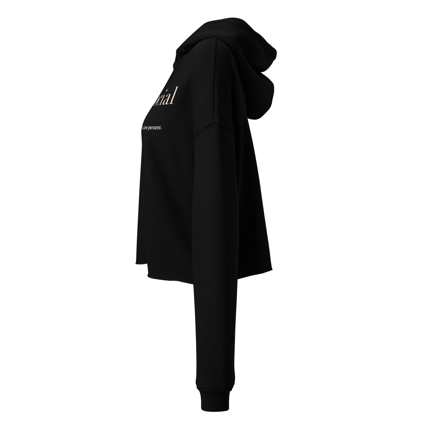 Ambisocial Crop Hoodie