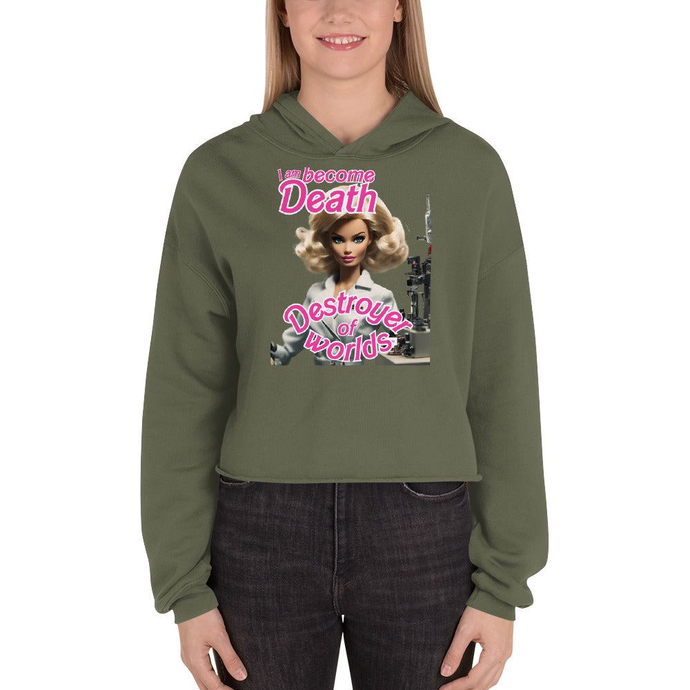 Destroyer of Worlds Crop Hoodie
