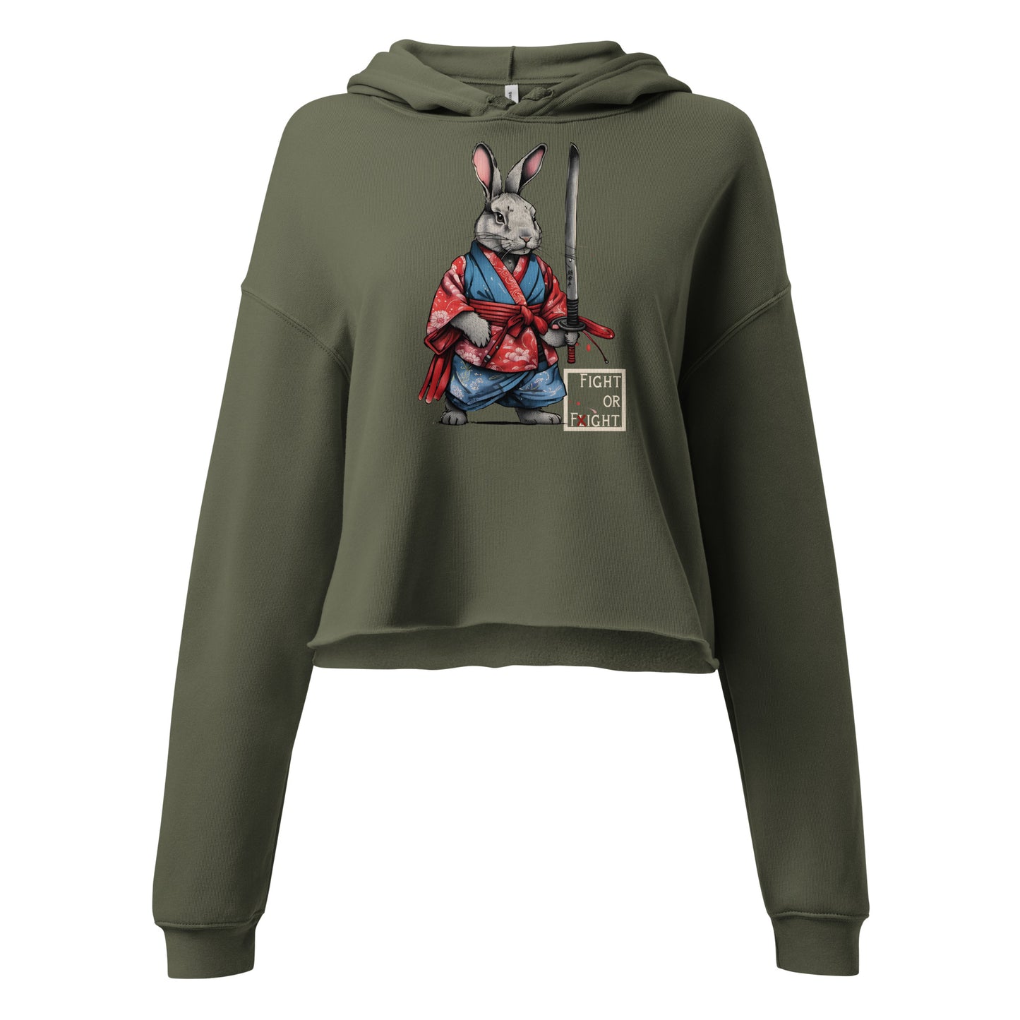 Usagi Kenshin Crop Hoodie