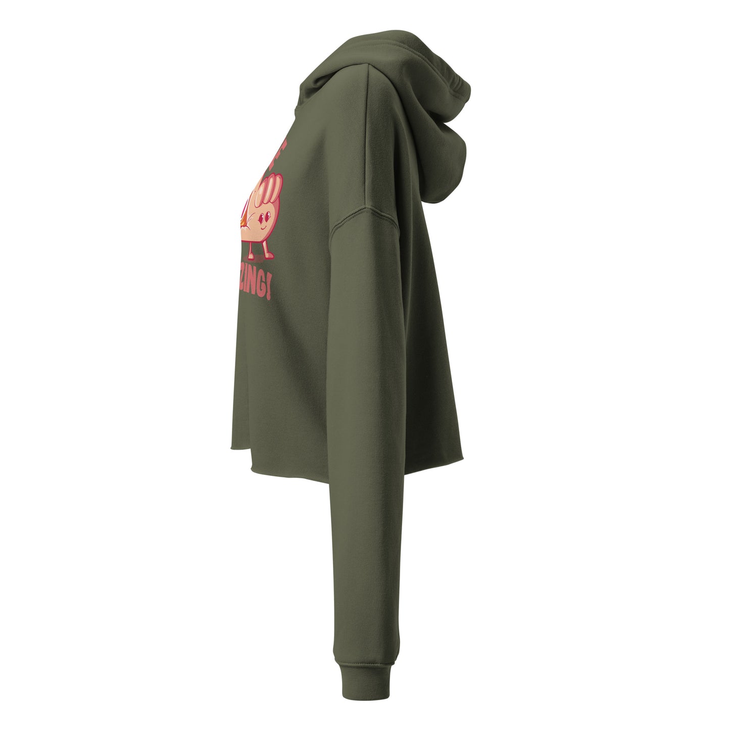 Free Eyegazing Crop Hoodie