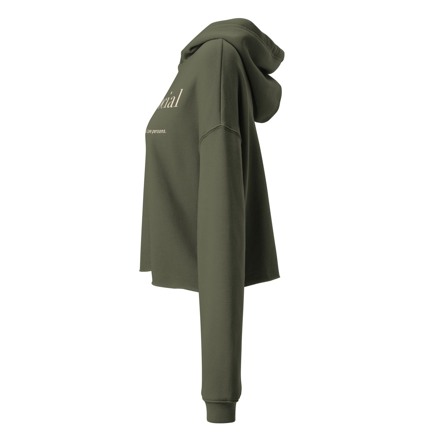 Ambisocial Crop Hoodie
