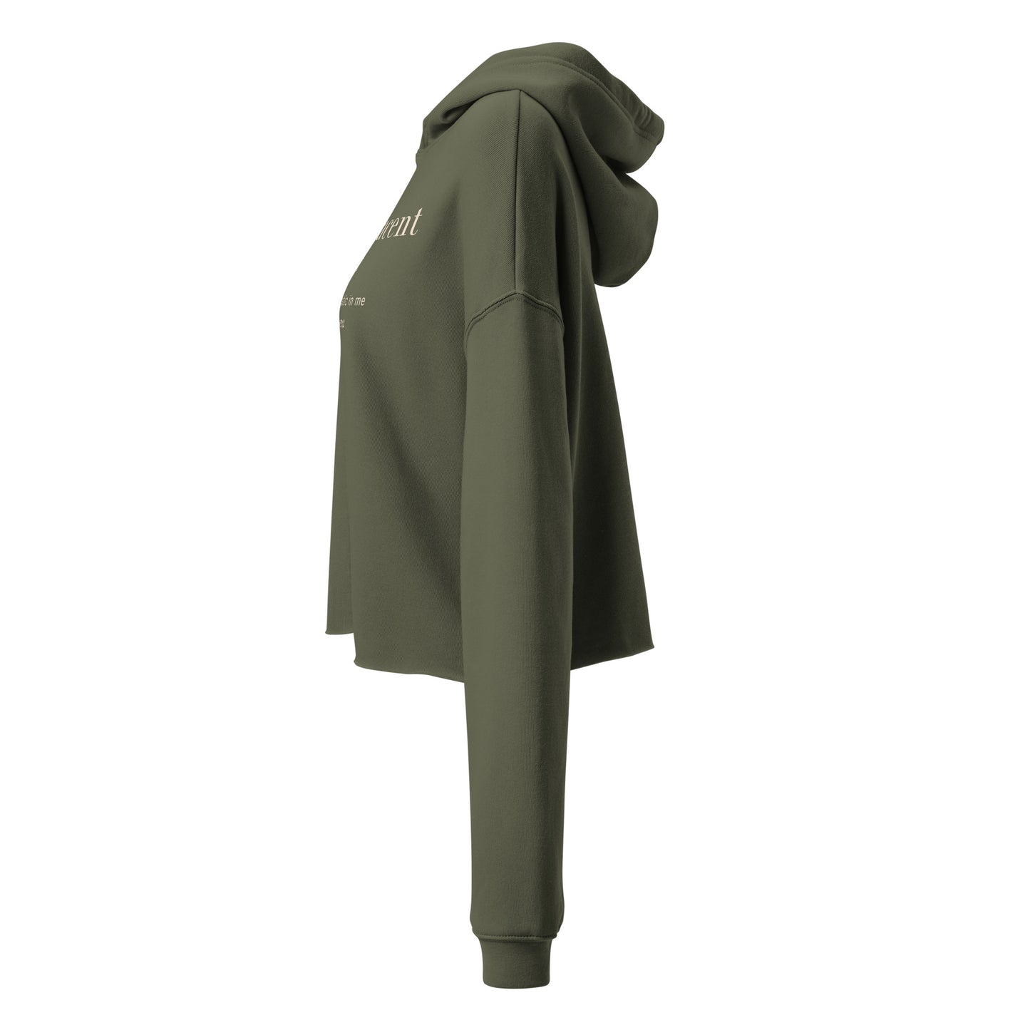 Woo-Adjacent Crop Hoodie