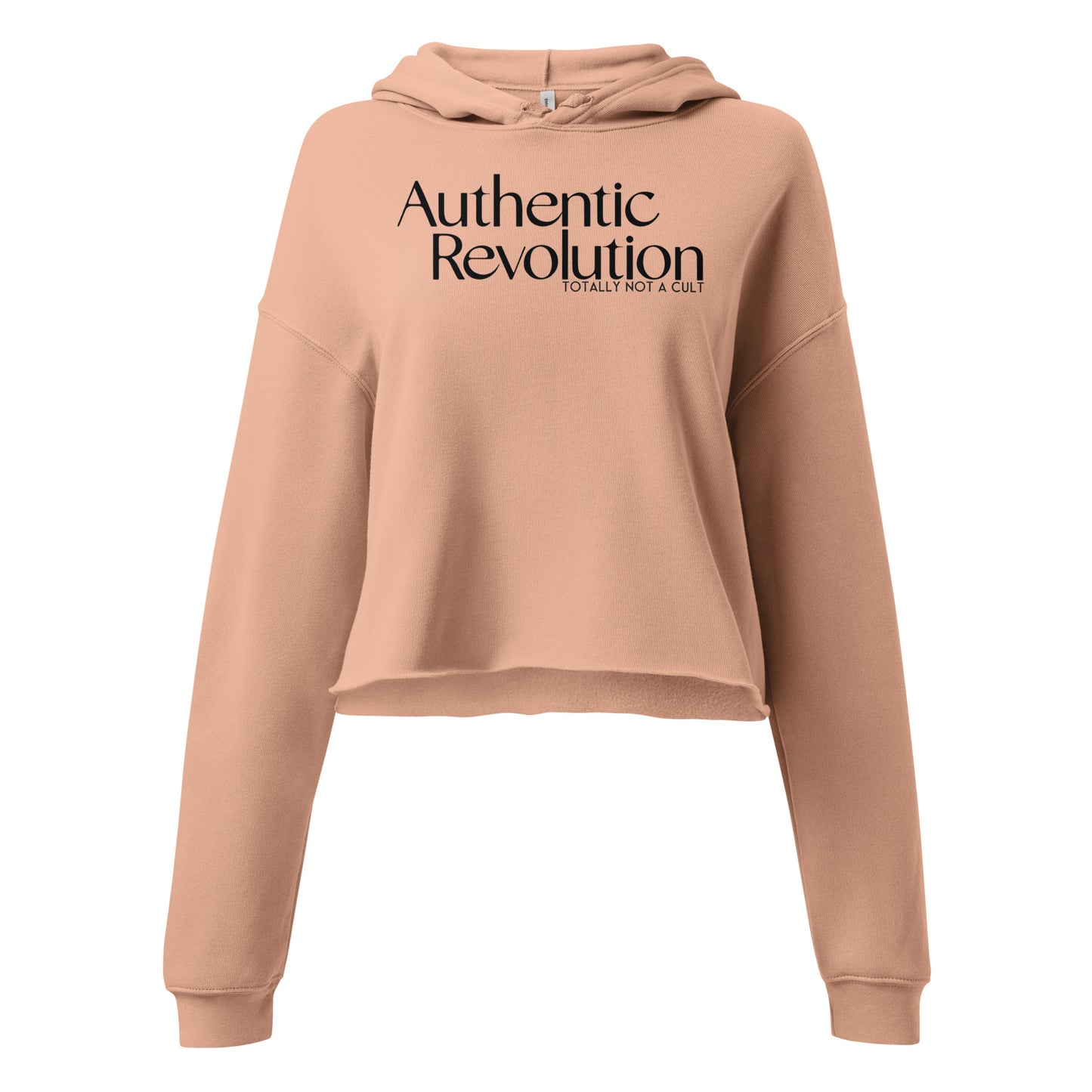 Totally Not a Cult (AuthRev) Crop Hoodie