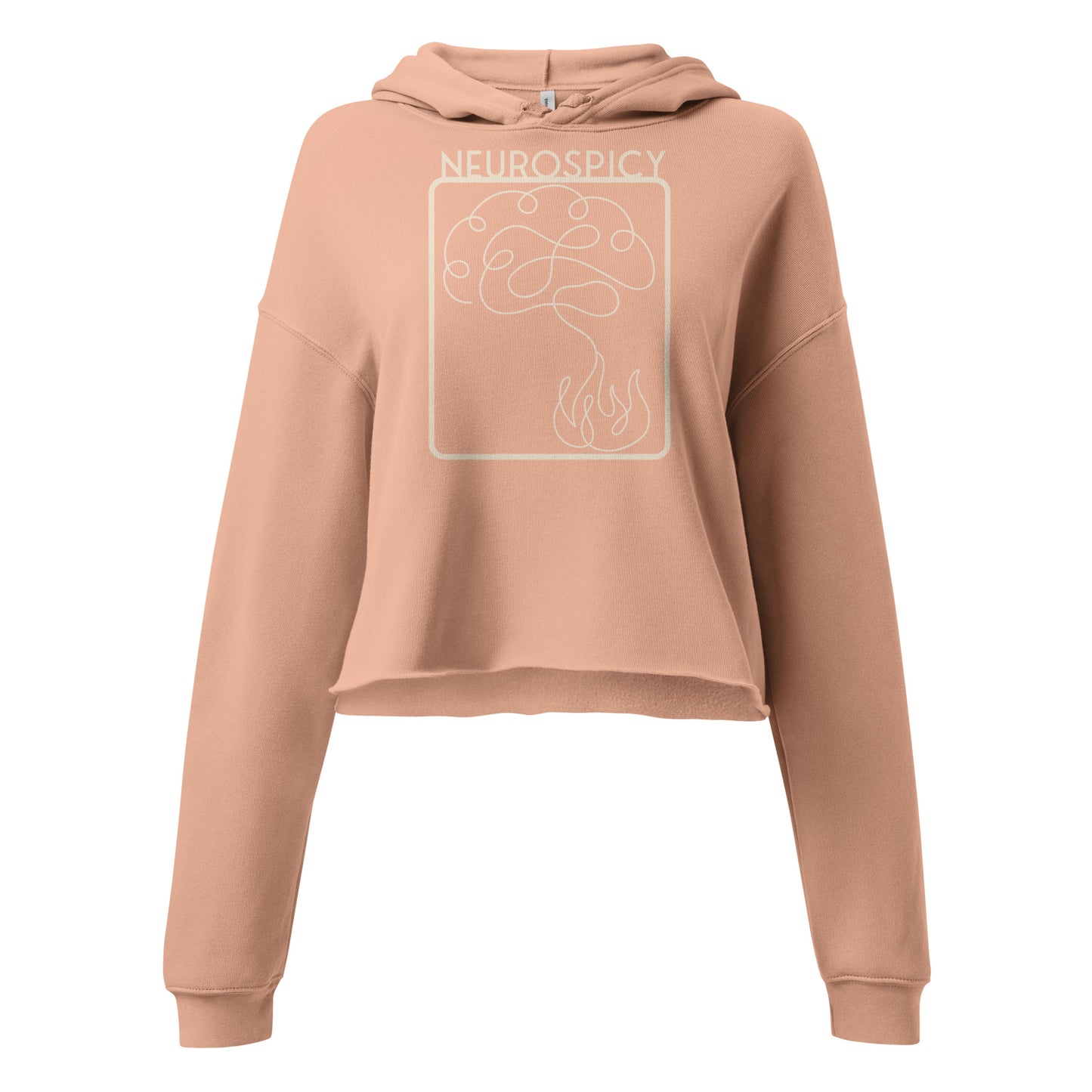 Neurospicy Crop Hoodie