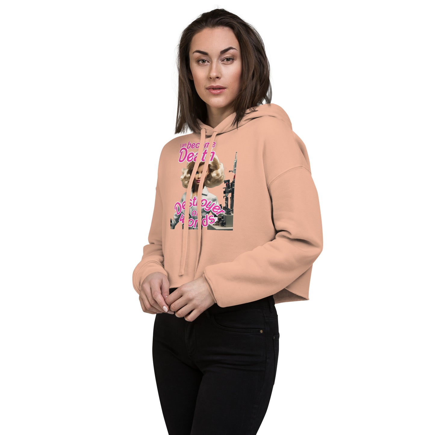 Destroyer of Worlds Crop Hoodie