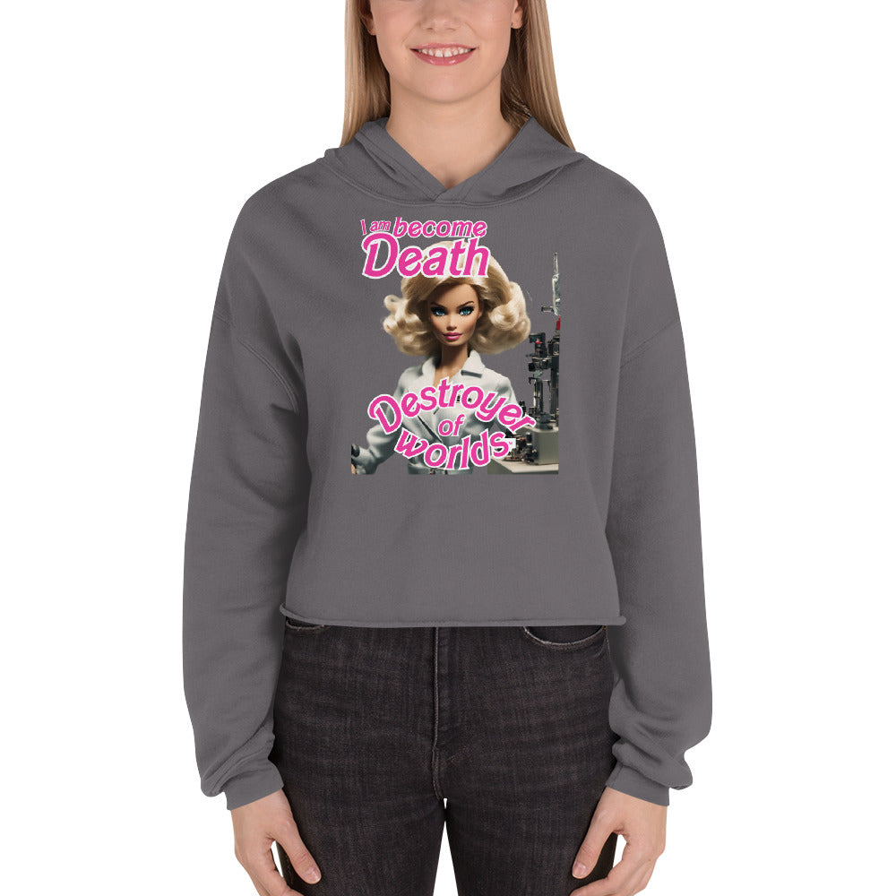Destroyer of Worlds Crop Hoodie
