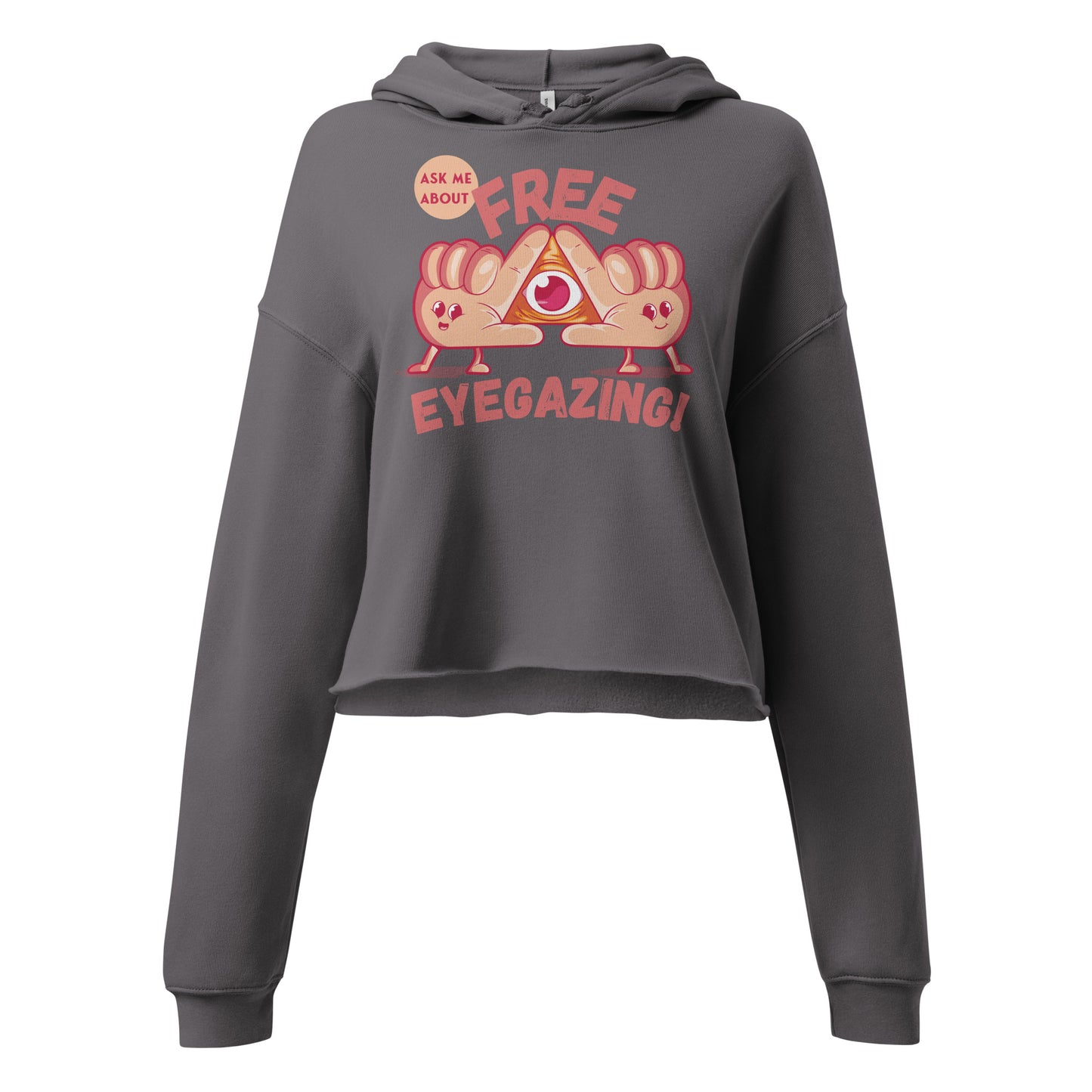 Free Eyegazing Crop Hoodie