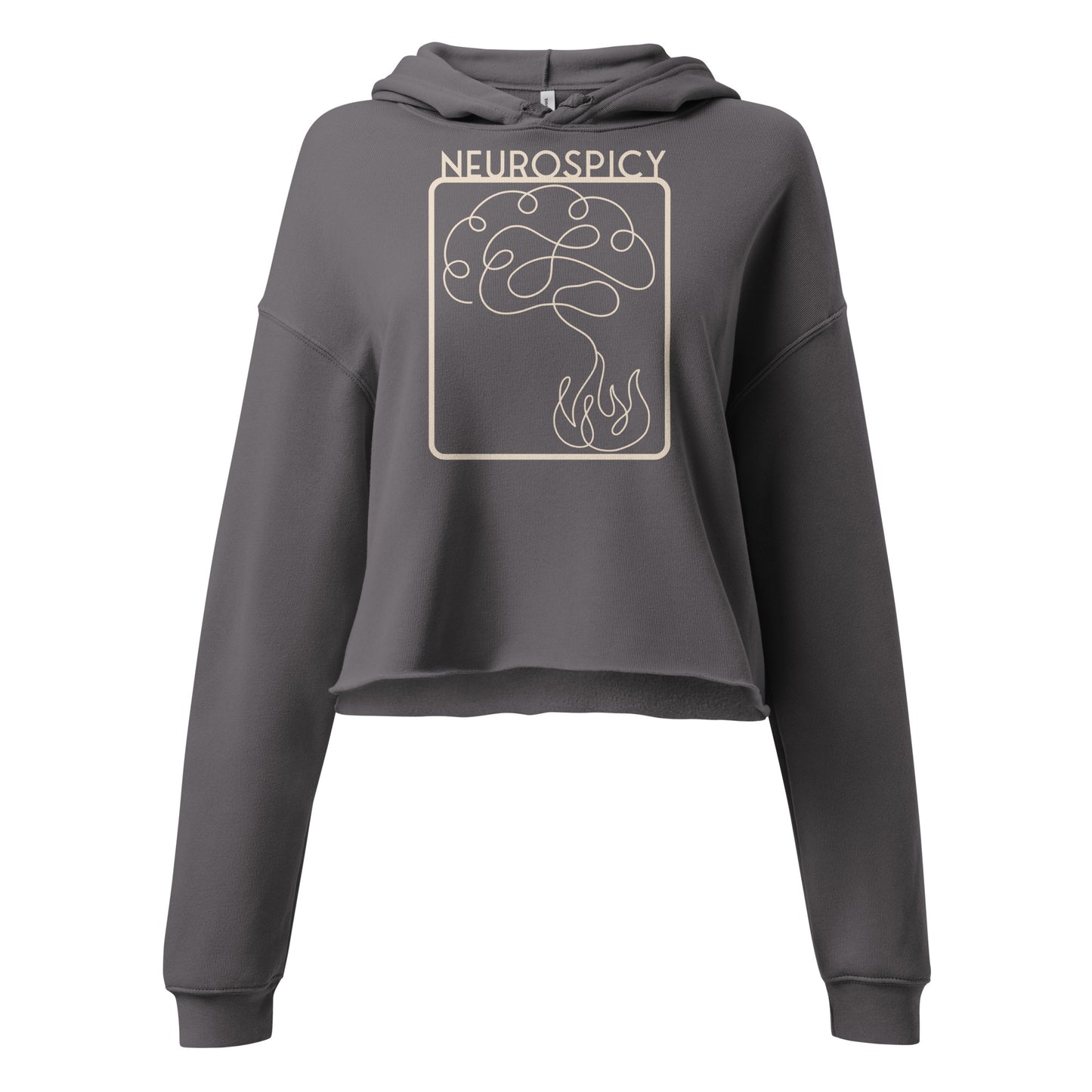 Neurospicy Crop Hoodie