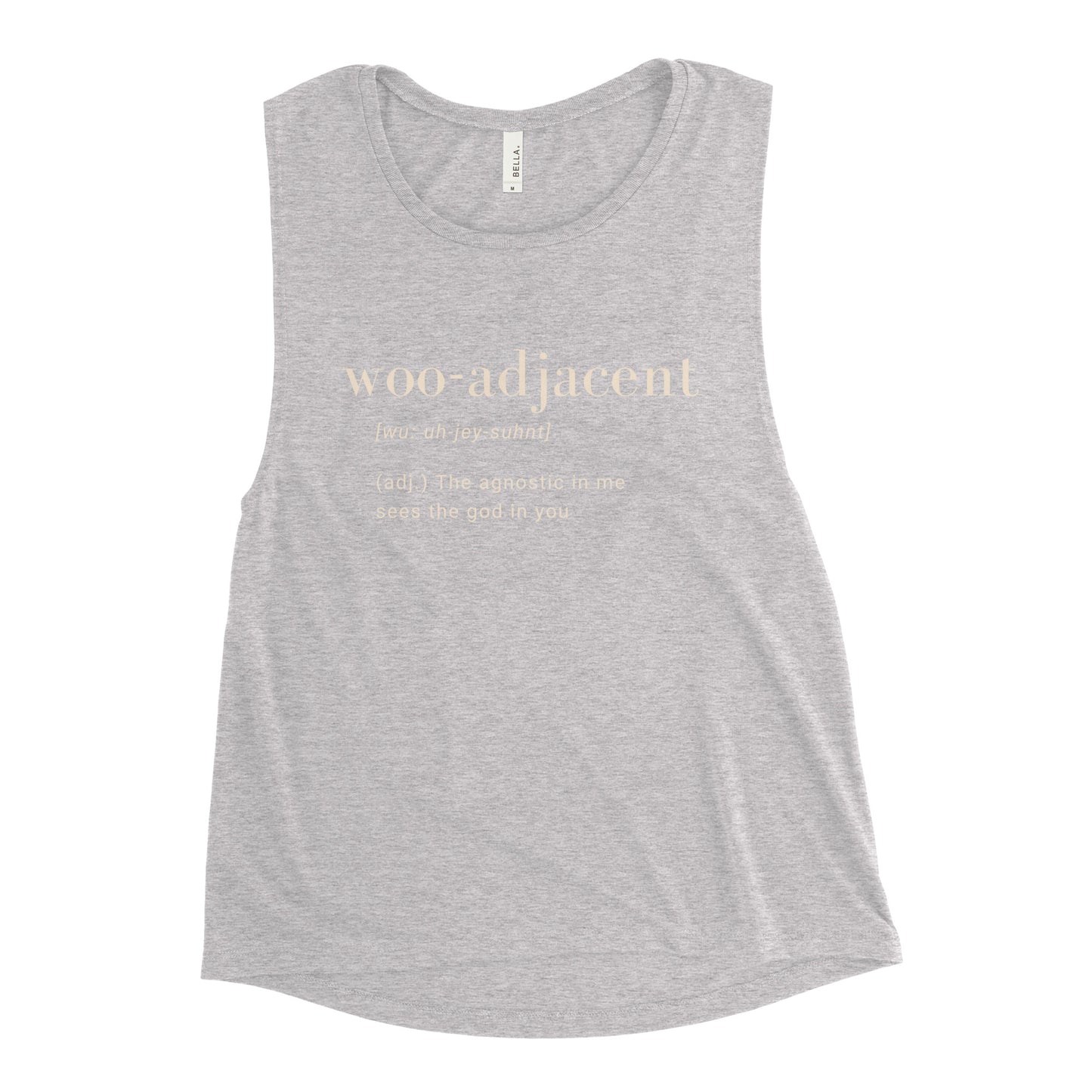 Woo-Adjacent Ladies’ Muscle Tank