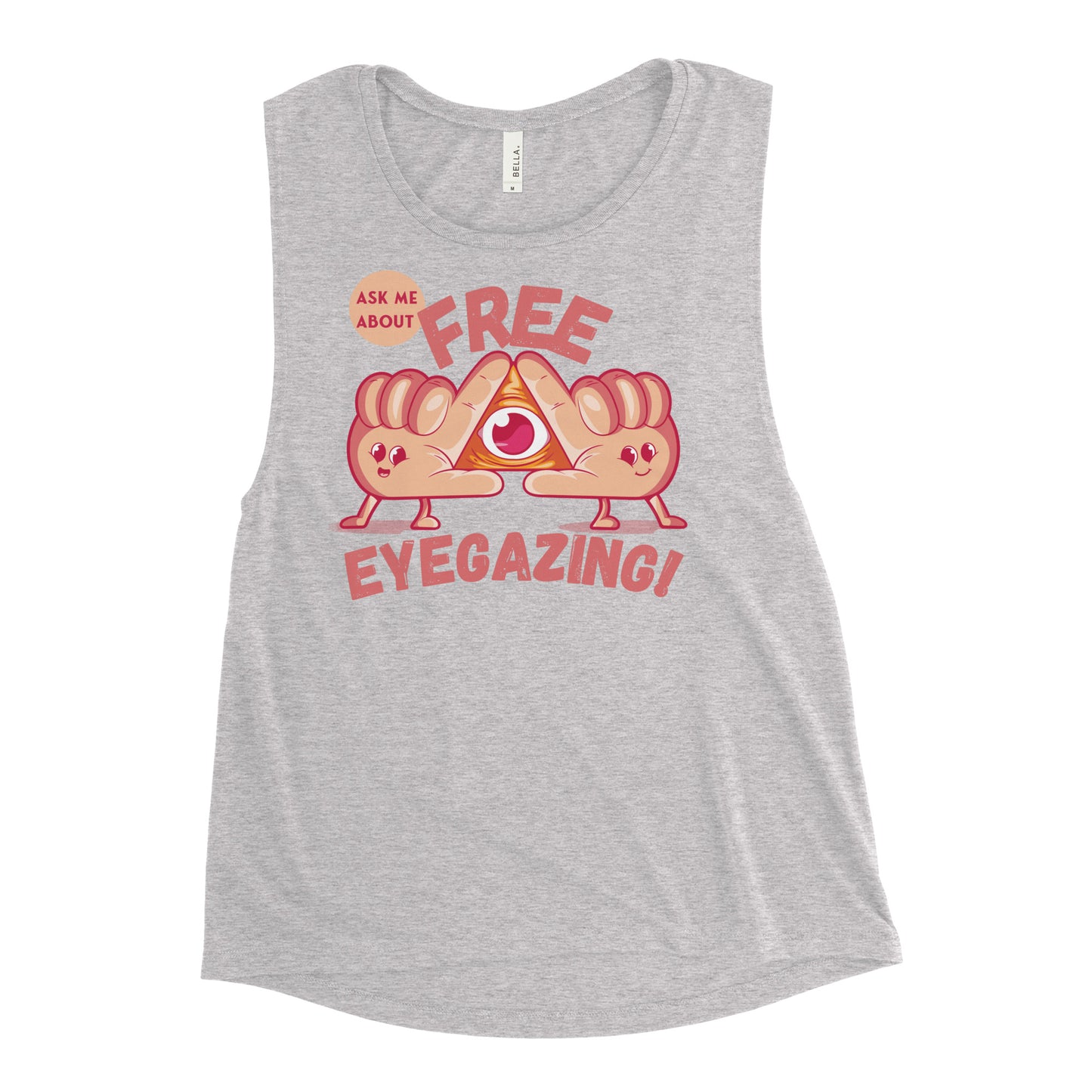 Free Eyegazing Ladies’ Muscle Tank