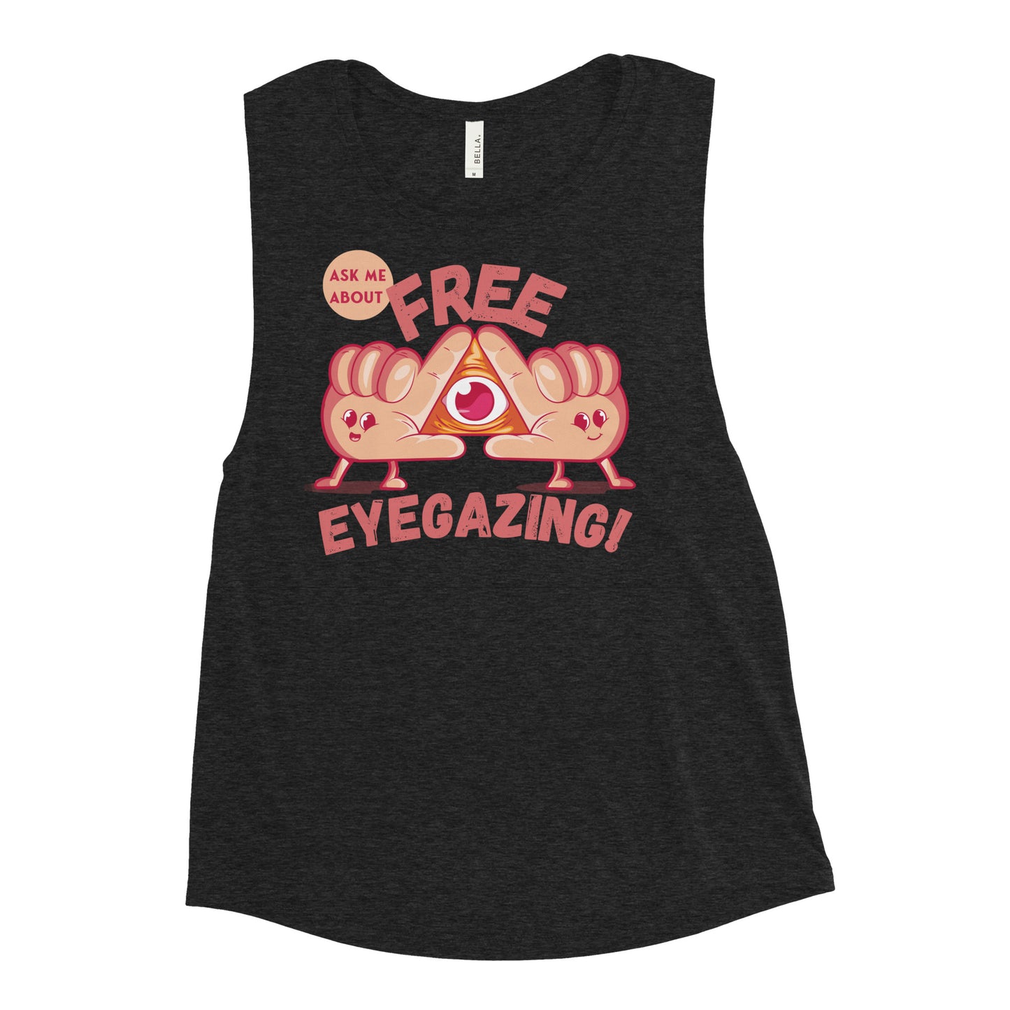 Free Eyegazing Ladies’ Muscle Tank