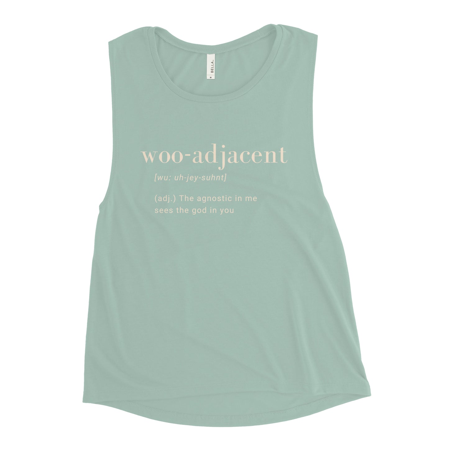 Woo-Adjacent Ladies’ Muscle Tank