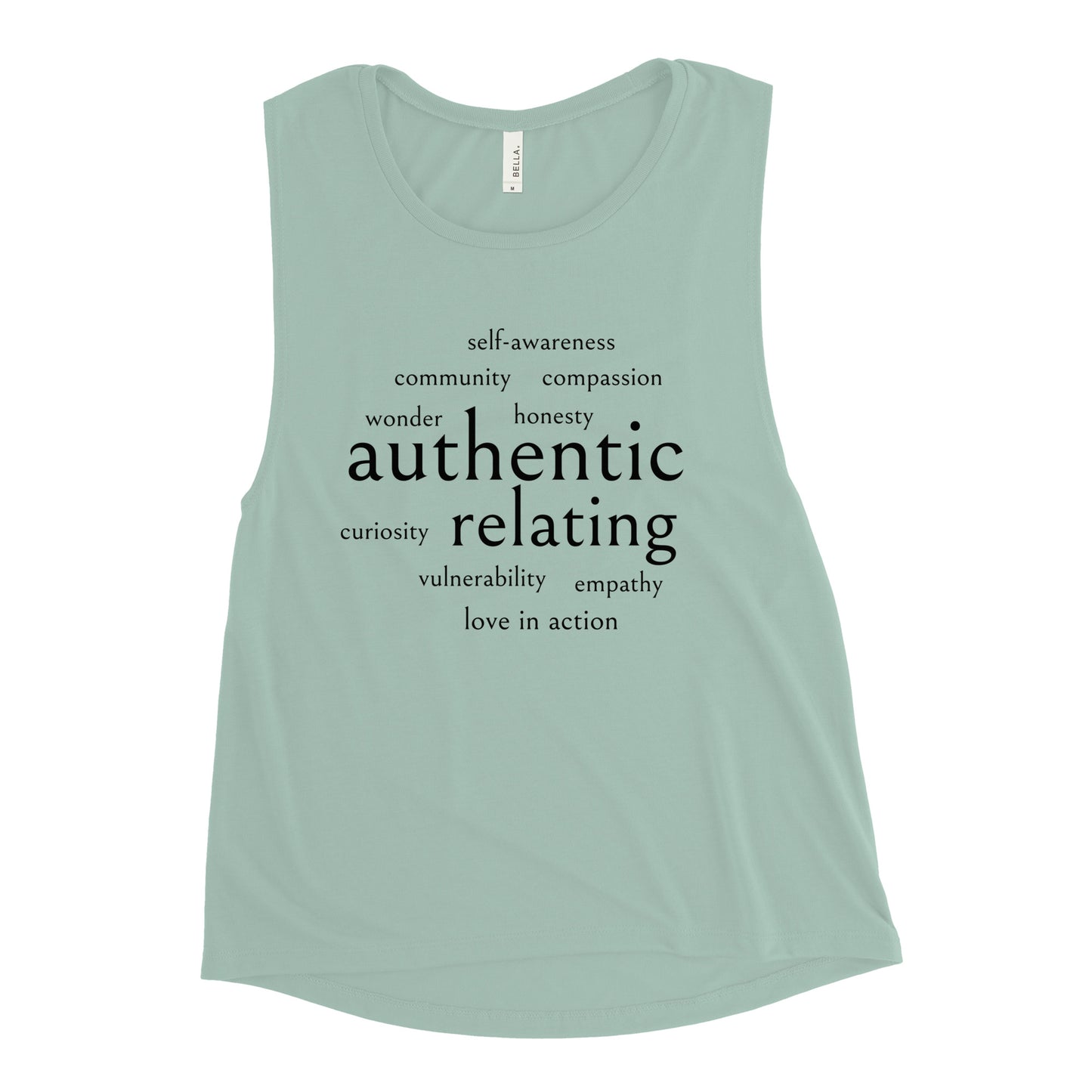 Authentic Relating Ladies’ Muscle Tank