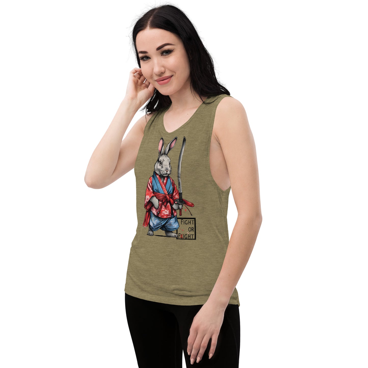Usagi Kenshin Ladies’ Muscle Tank