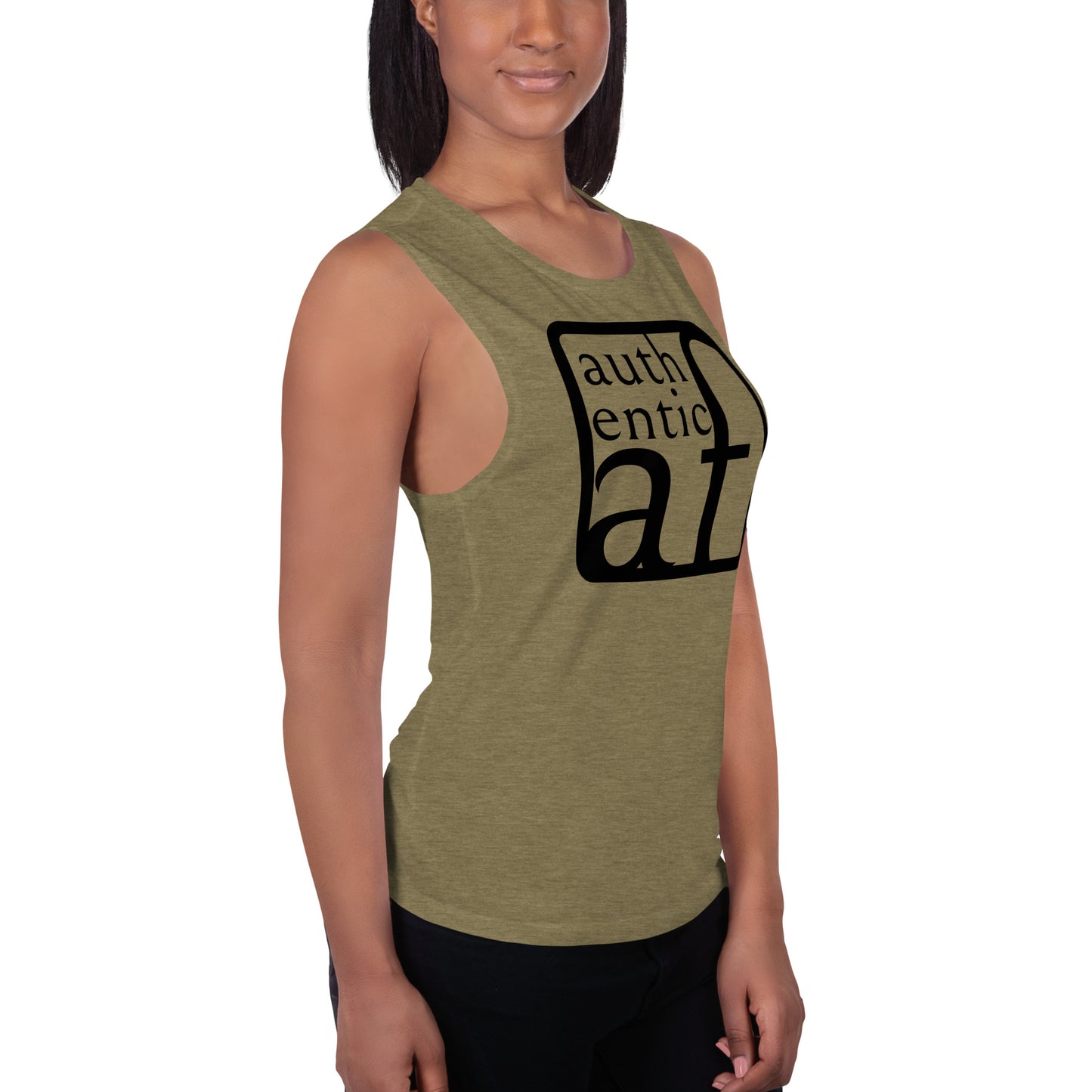 Authentic AF Ladies’ Muscle Tank