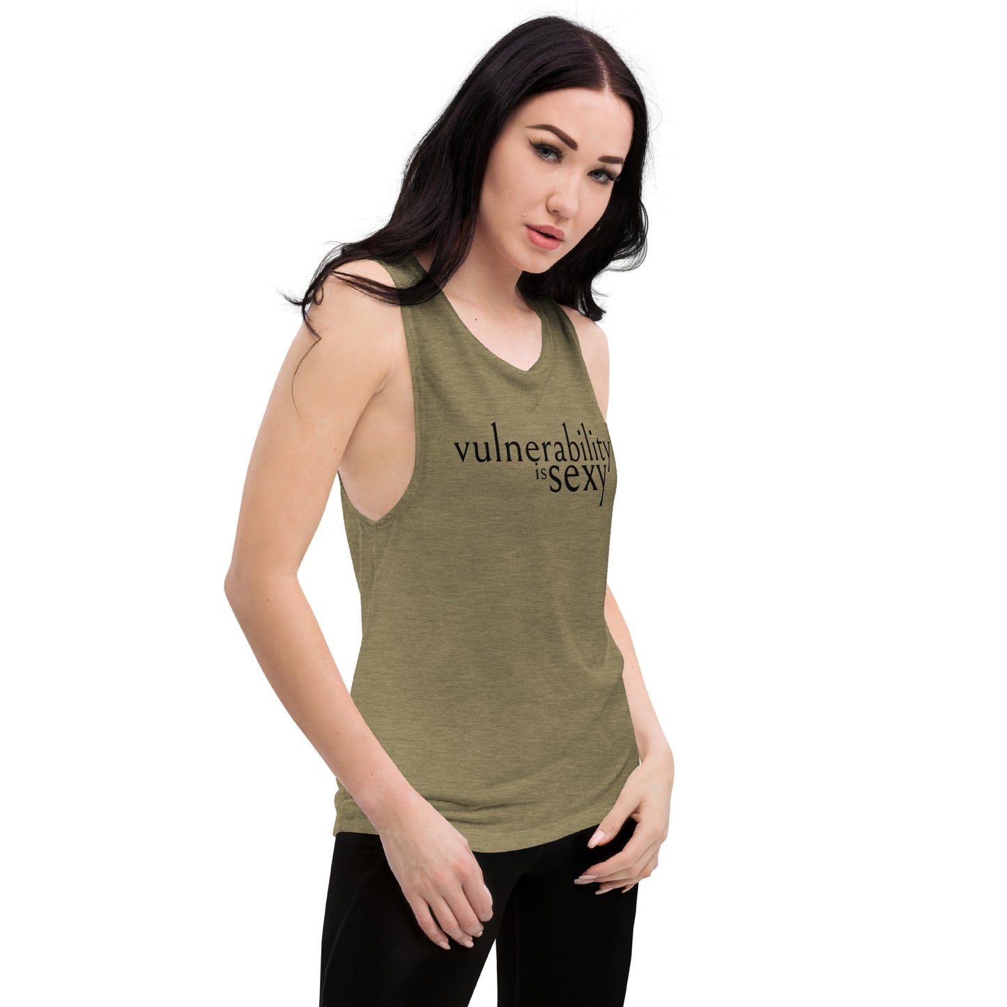 Vulnerability is Sexy Ladies’ Muscle Tank