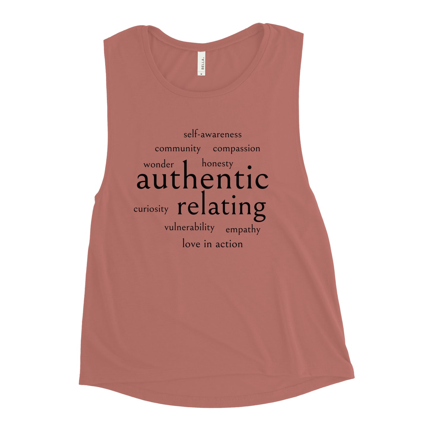 Authentic Relating Ladies’ Muscle Tank