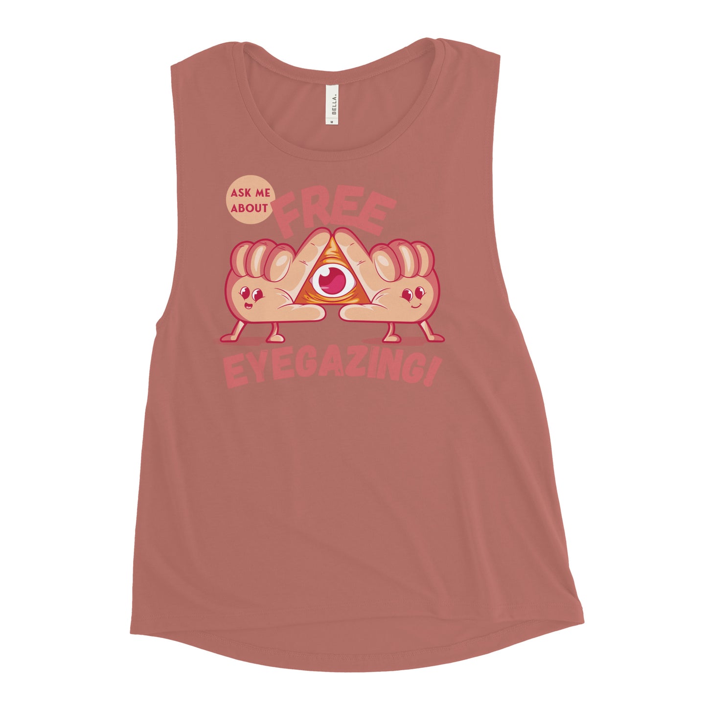 Free Eyegazing Ladies’ Muscle Tank