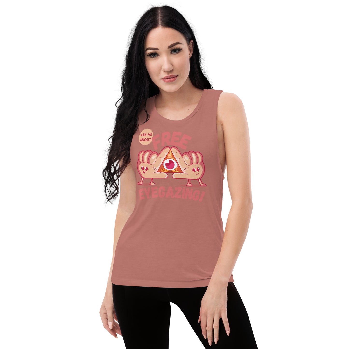 Free Eyegazing Ladies’ Muscle Tank