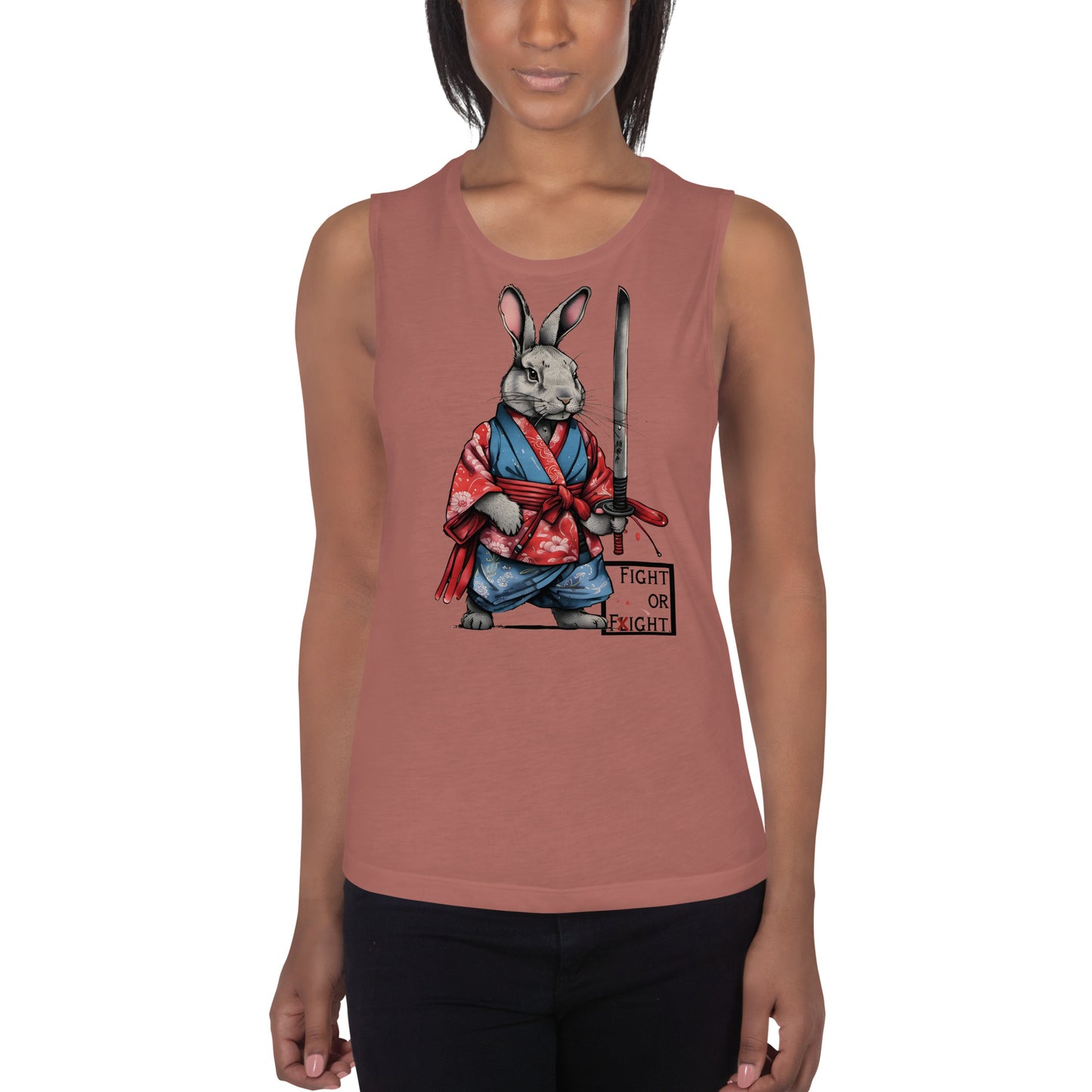 Usagi Kenshin Ladies’ Muscle Tank