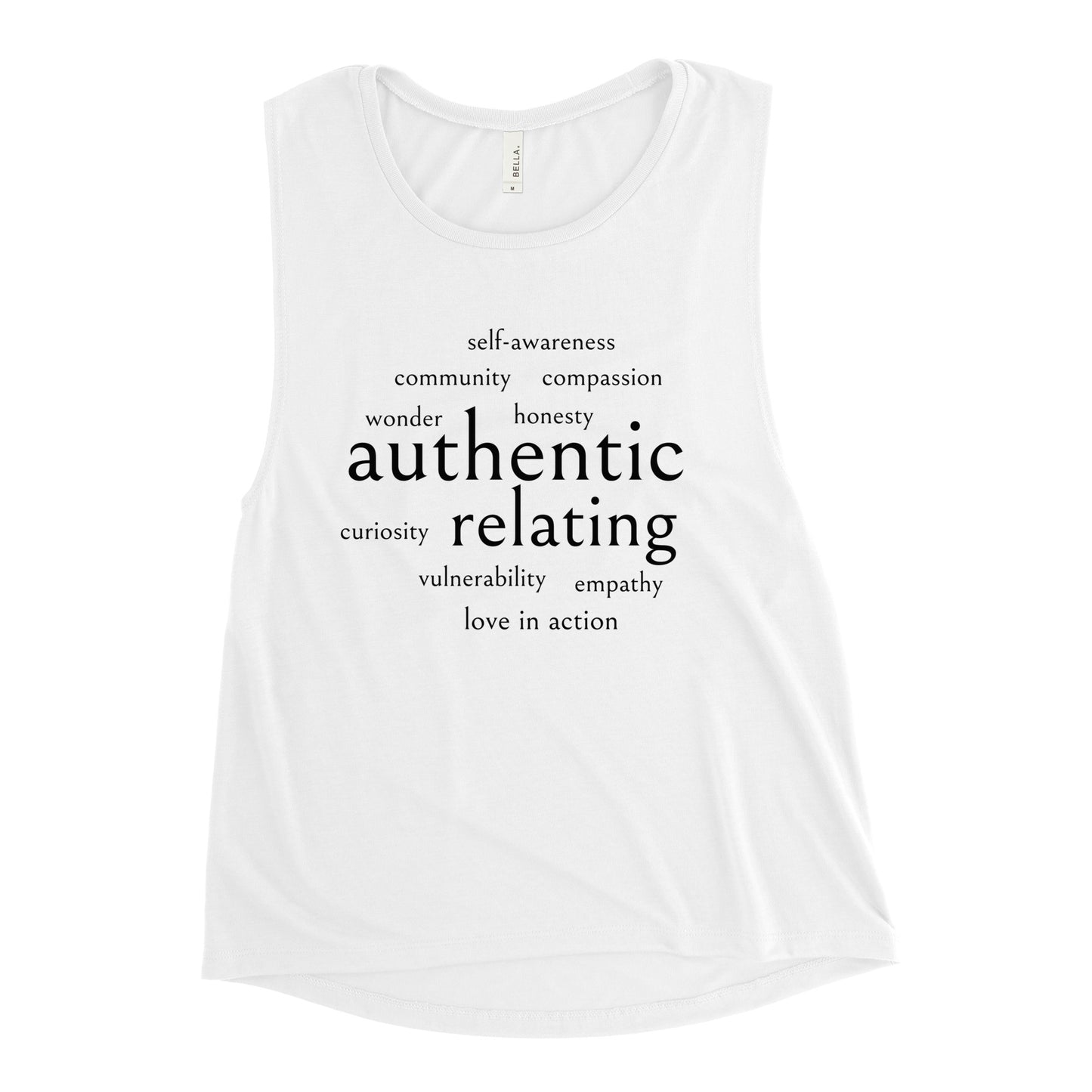 Authentic Relating Ladies’ Muscle Tank