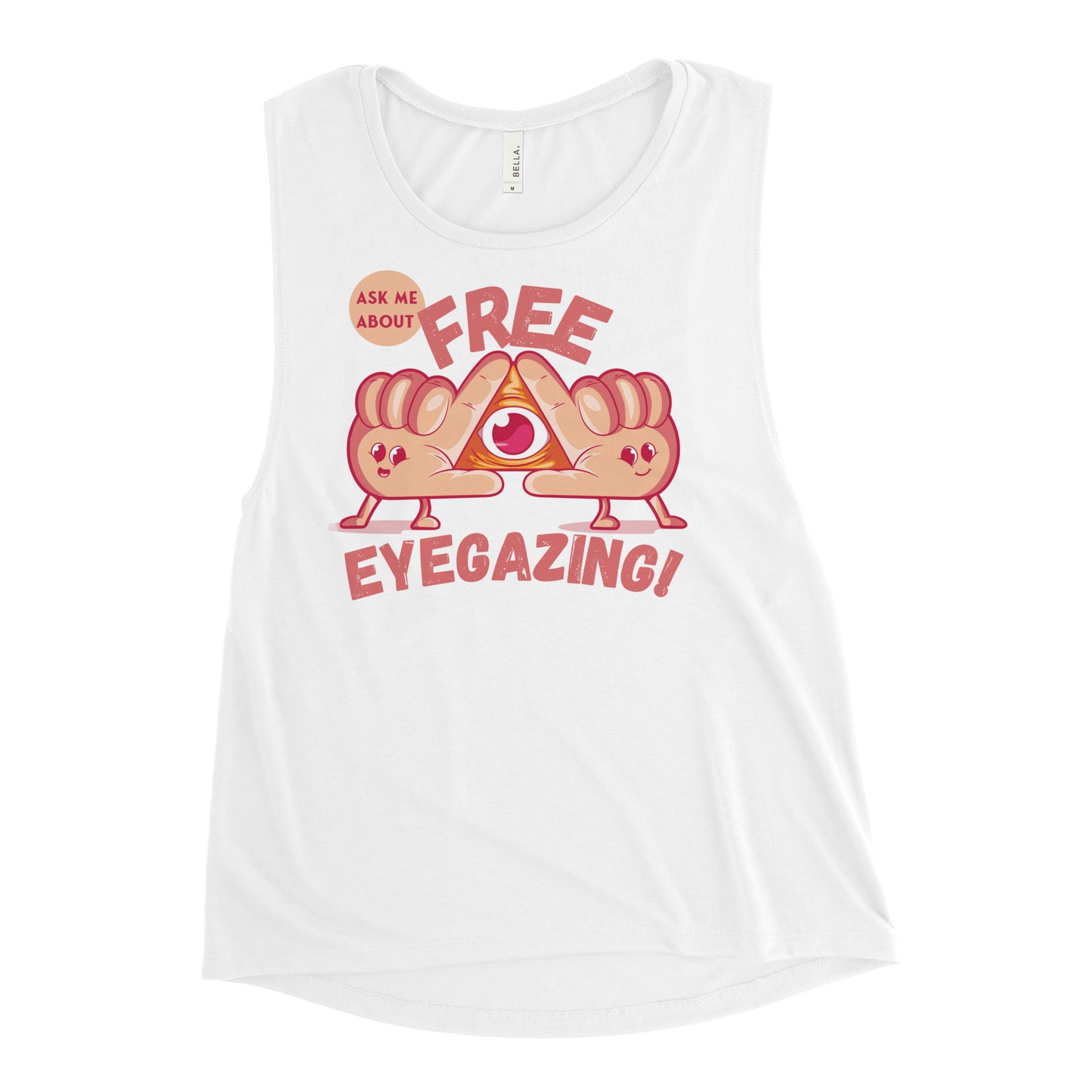 Free Eyegazing Ladies’ Muscle Tank