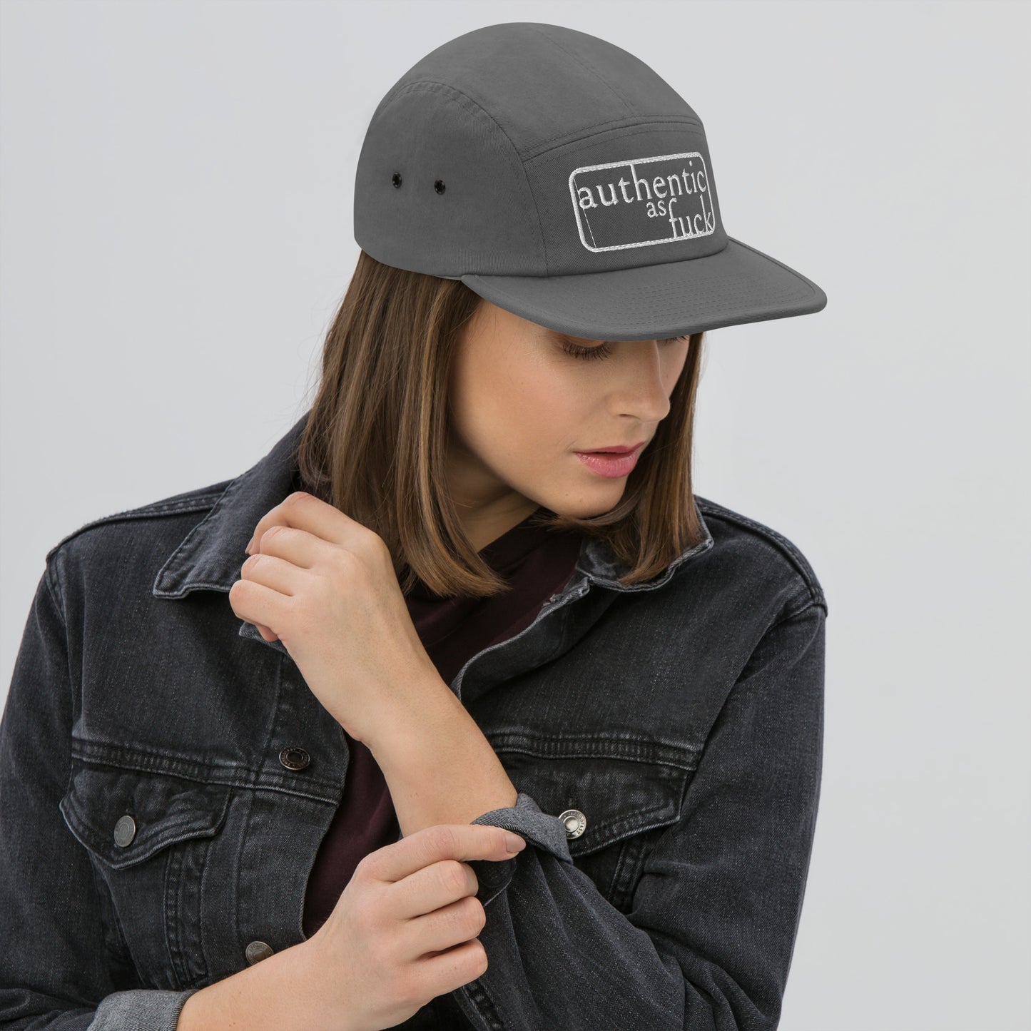 Authentic as Fuck Five Panel Cap