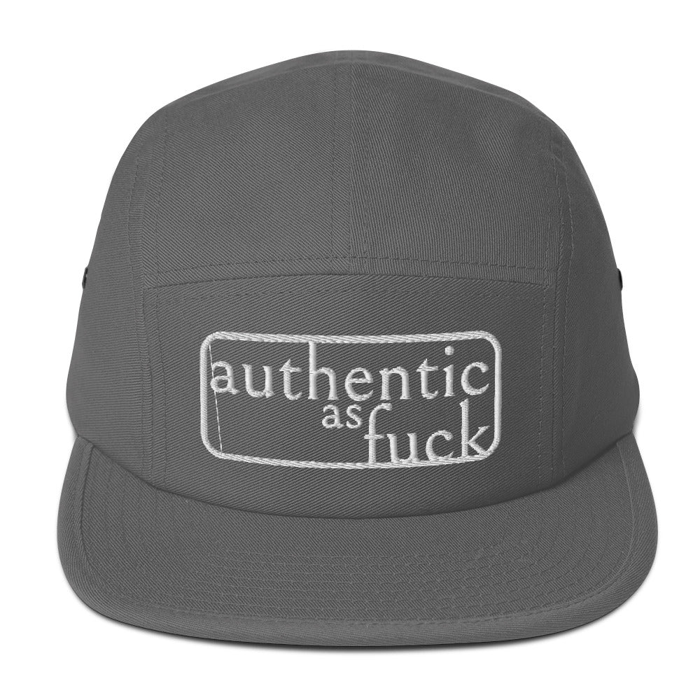 Authentic as Fuck Five Panel Cap