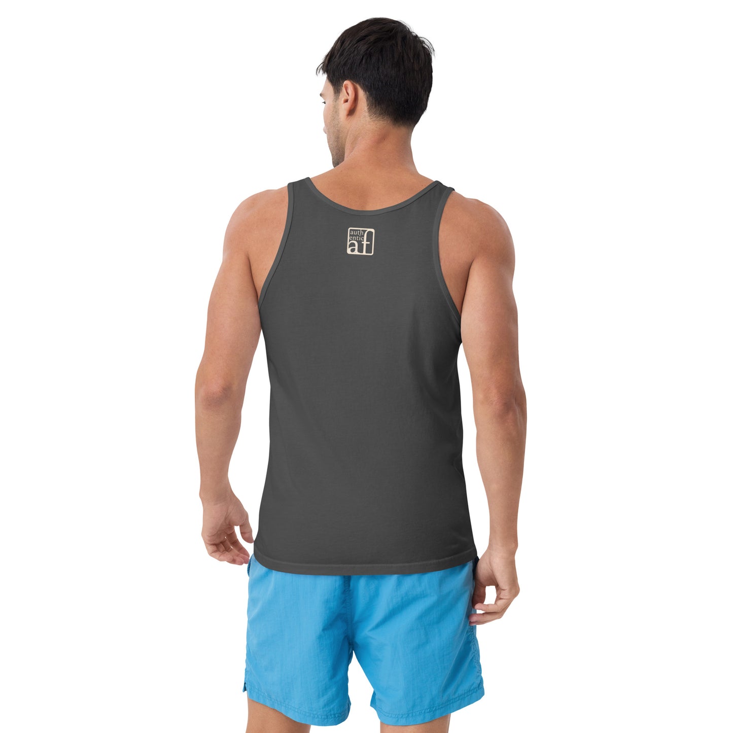 Stabby McSquirrel unisex muscle tank