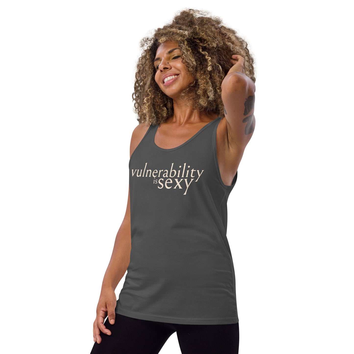 Vulnerability is Sexy Muscle Tank