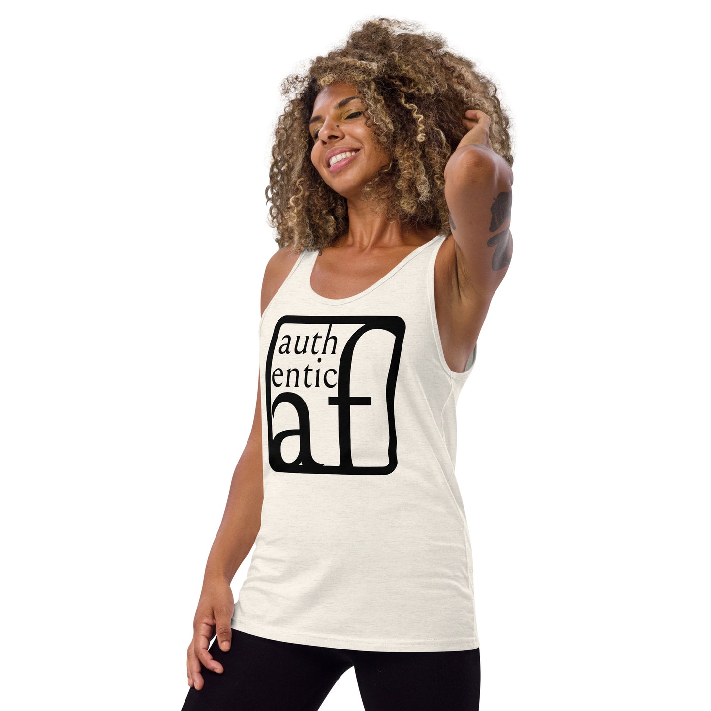 Authentic AF Unisex Tank Top