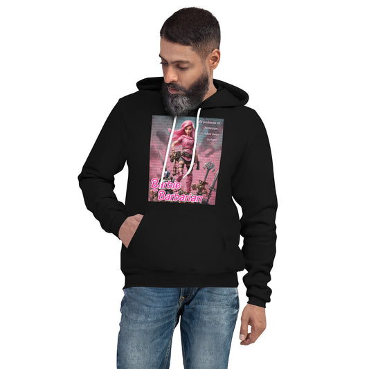 Barbie Barbarian Quote Unisex hoodie
