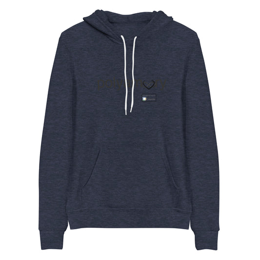 Polyamory: Brought to you by...Unisex hoodie