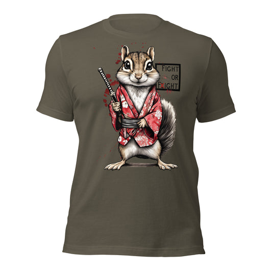 Stabby McSquirrel Unisex t-shirt