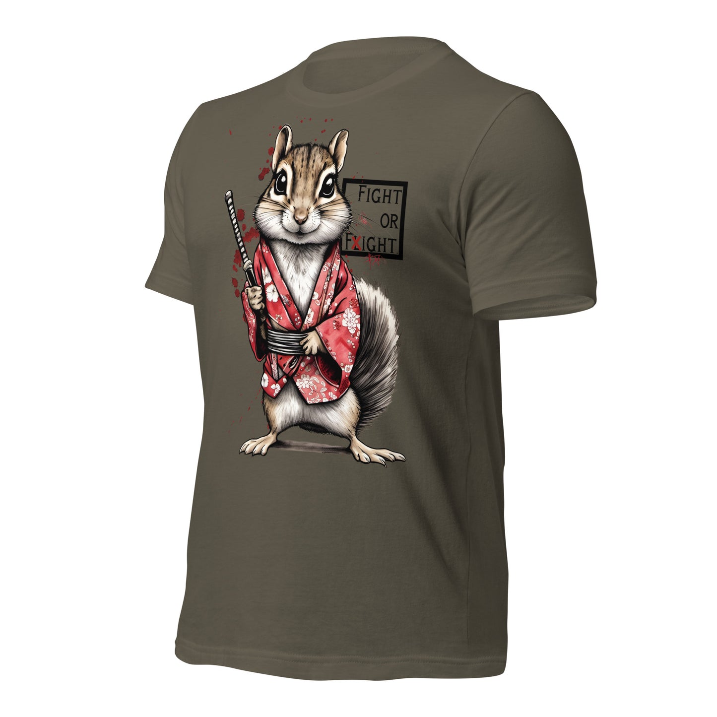 Stabby McSquirrel Unisex t-shirt