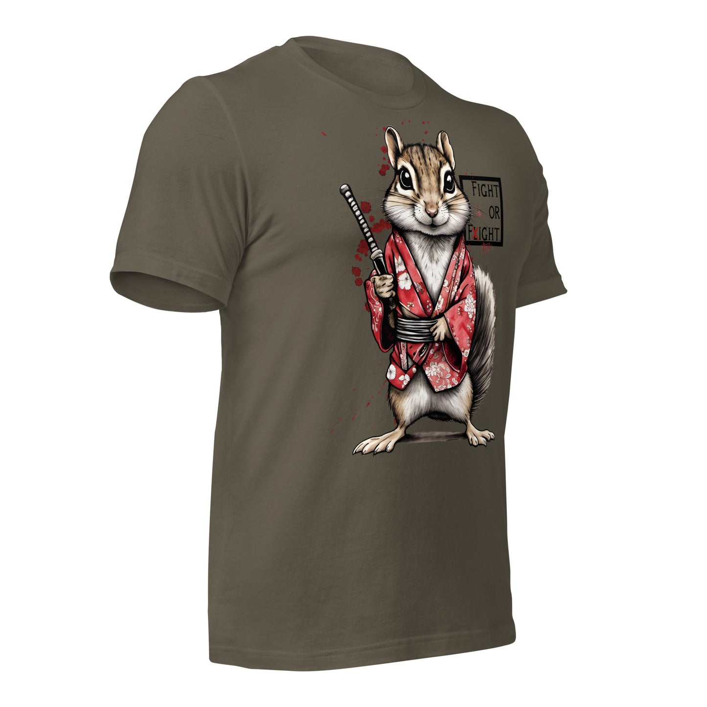 Stabby McSquirrel Unisex t-shirt