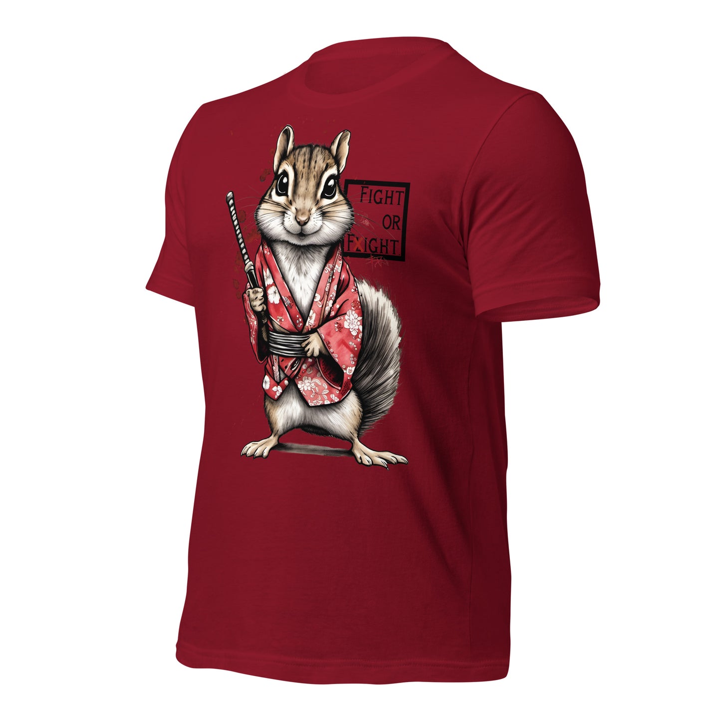 Stabby McSquirrel Unisex t-shirt