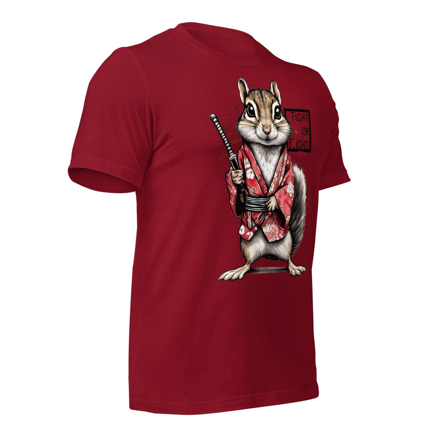 Stabby McSquirrel Unisex t-shirt