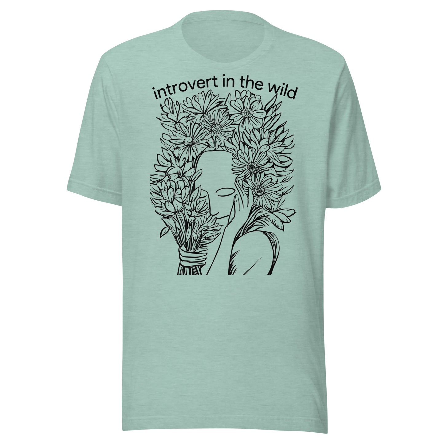 Introvert in the Wild Unisex t-shirt