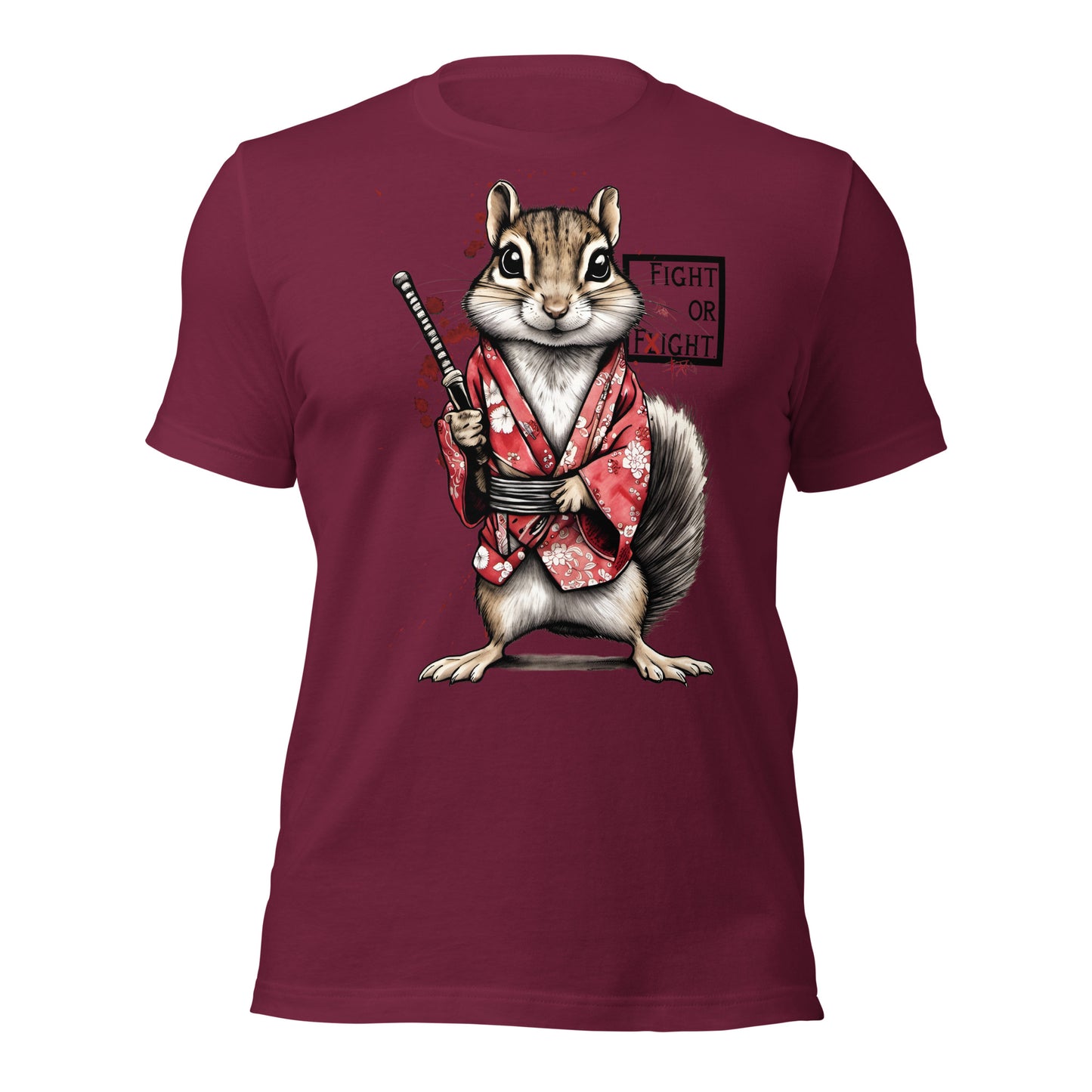 Stabby McSquirrel Unisex t-shirt