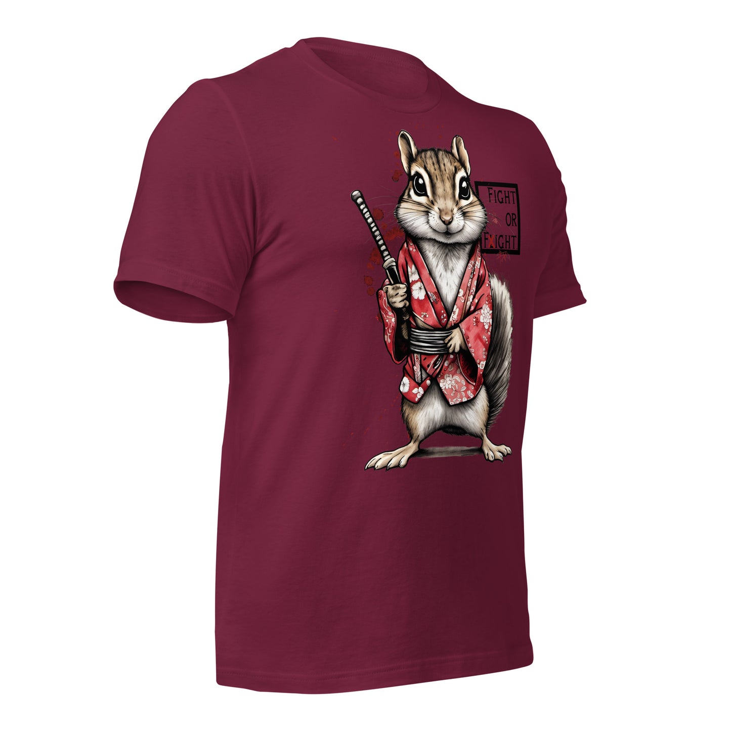 Stabby McSquirrel Unisex t-shirt
