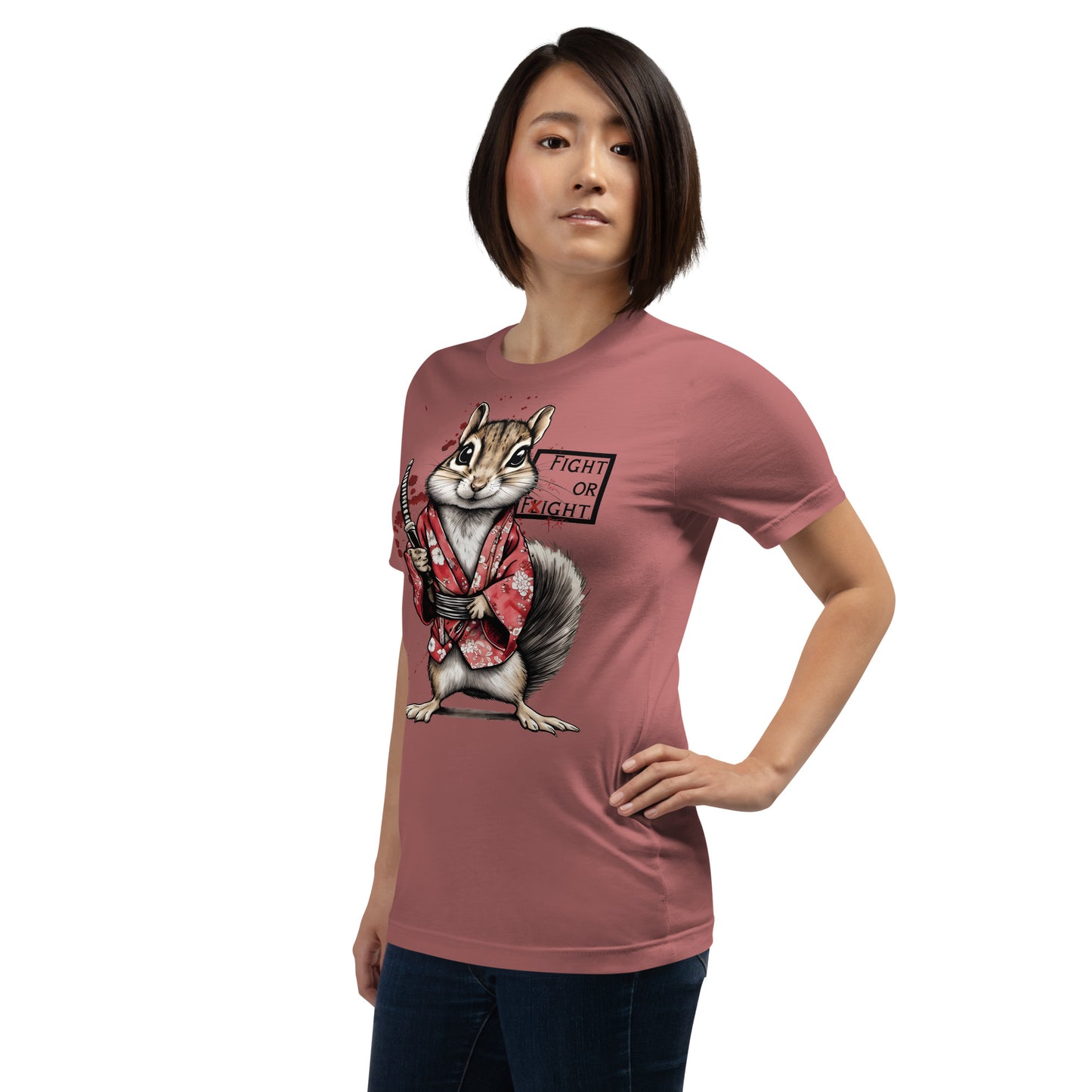 Stabby McSquirrel Unisex t-shirt
